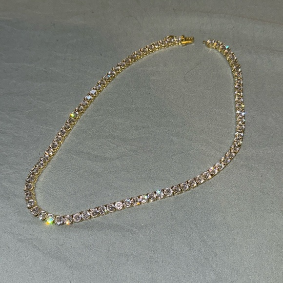 GLD gold and diamond chain